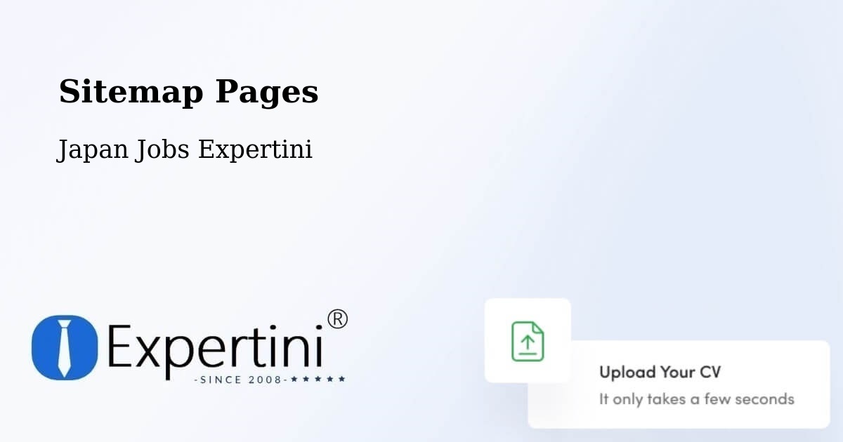 Sitemap Pages - Koshigaya Shi - Japan Jobs Expertini